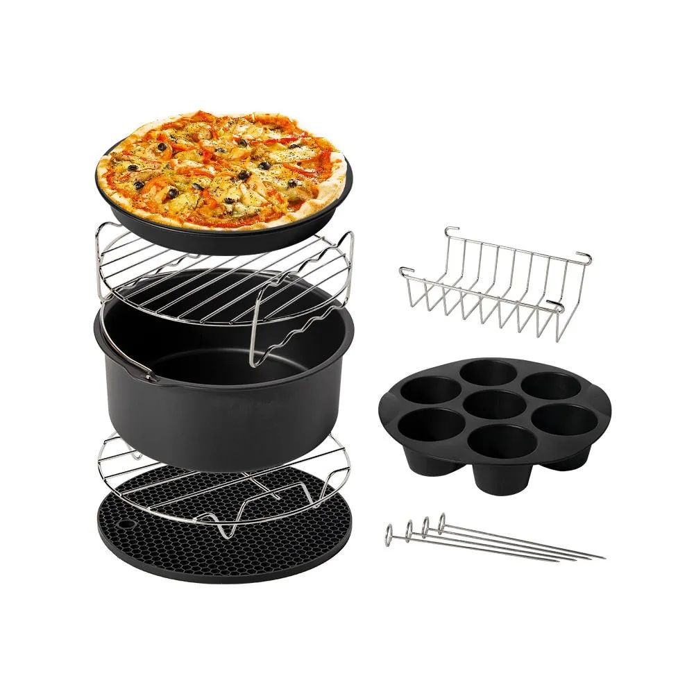 127 Piece Universal Air Fryer Accessories Set