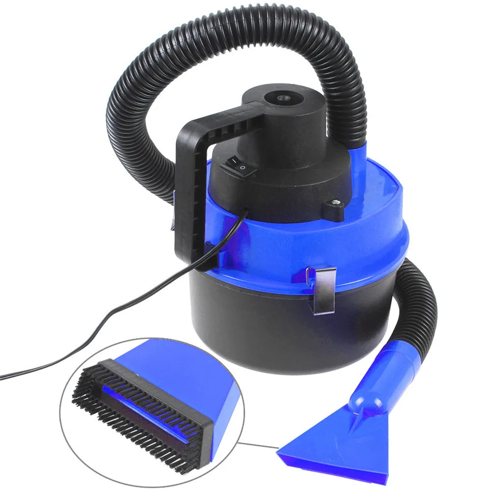 12V Wet Dry Vac Vacuum Cleaner Inflator Portable Turbo Hand Held for Car or Shop