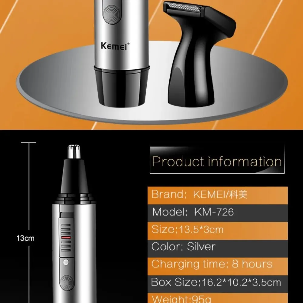 2 in 1 grooming kit for men, rechargeable