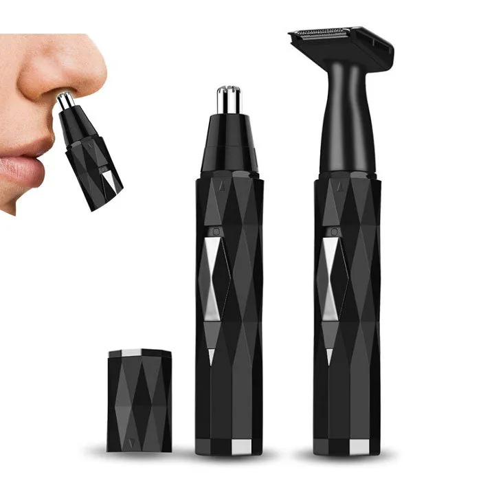 2 in 1 USB Rechargeable Nose Hair Trimmer