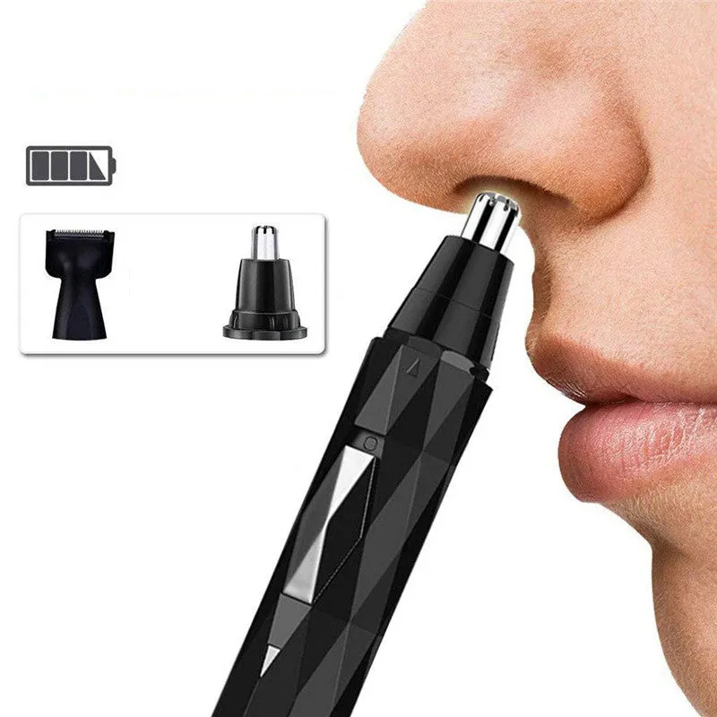 2 in 1 USB Rechargeable Nose Hair Trimmer