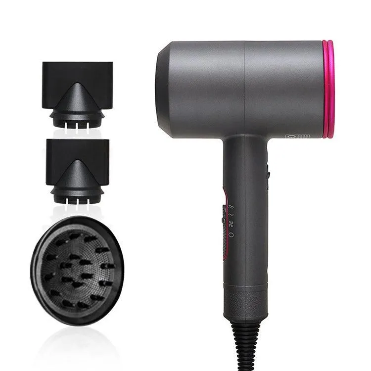 2000W Professional Anionic Hair Dryer with Constant Temperature and EU Plug