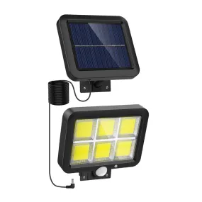 260Lm Large Area Solar Led Separate Solar Wall Light With Motion