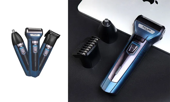 3-in-1 Electric Shaver Reciprocating Razor