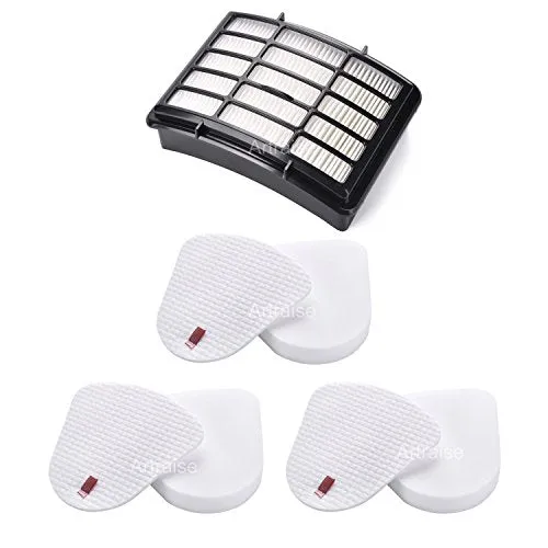 3 Pack Filters for Shark Navigator Lift-Away NV350, NV351, NV352, NV355, NV360, NV370, UV440, UV490, UV540 vacuum- XFF350 XHF350