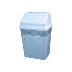 4L Plastic Waste Bin Baby Print Nu Ware