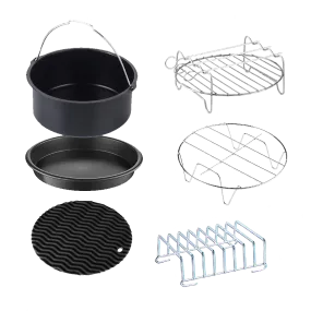 6 Piece Large Air Fryer Accessory Kit, GWA0008