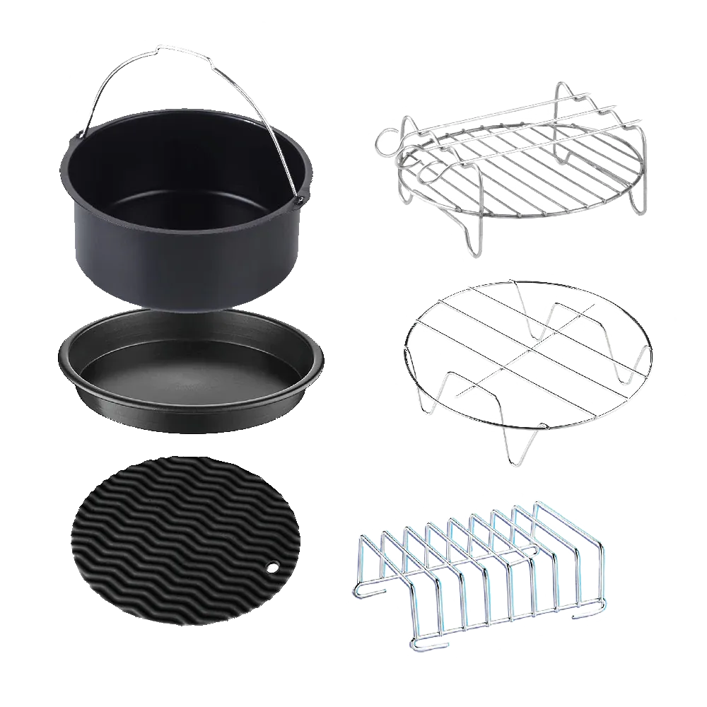 6 Piece Large Air Fryer Accessory Kit, GWA0008