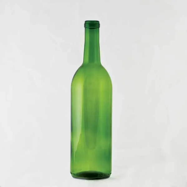 750 ml Green Claret / Bordeaux Wine Bottles, 12 Per Case