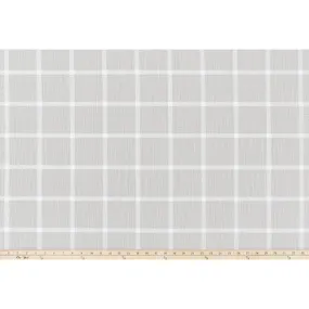 Abbot French Grey Slub Canvas Fabric