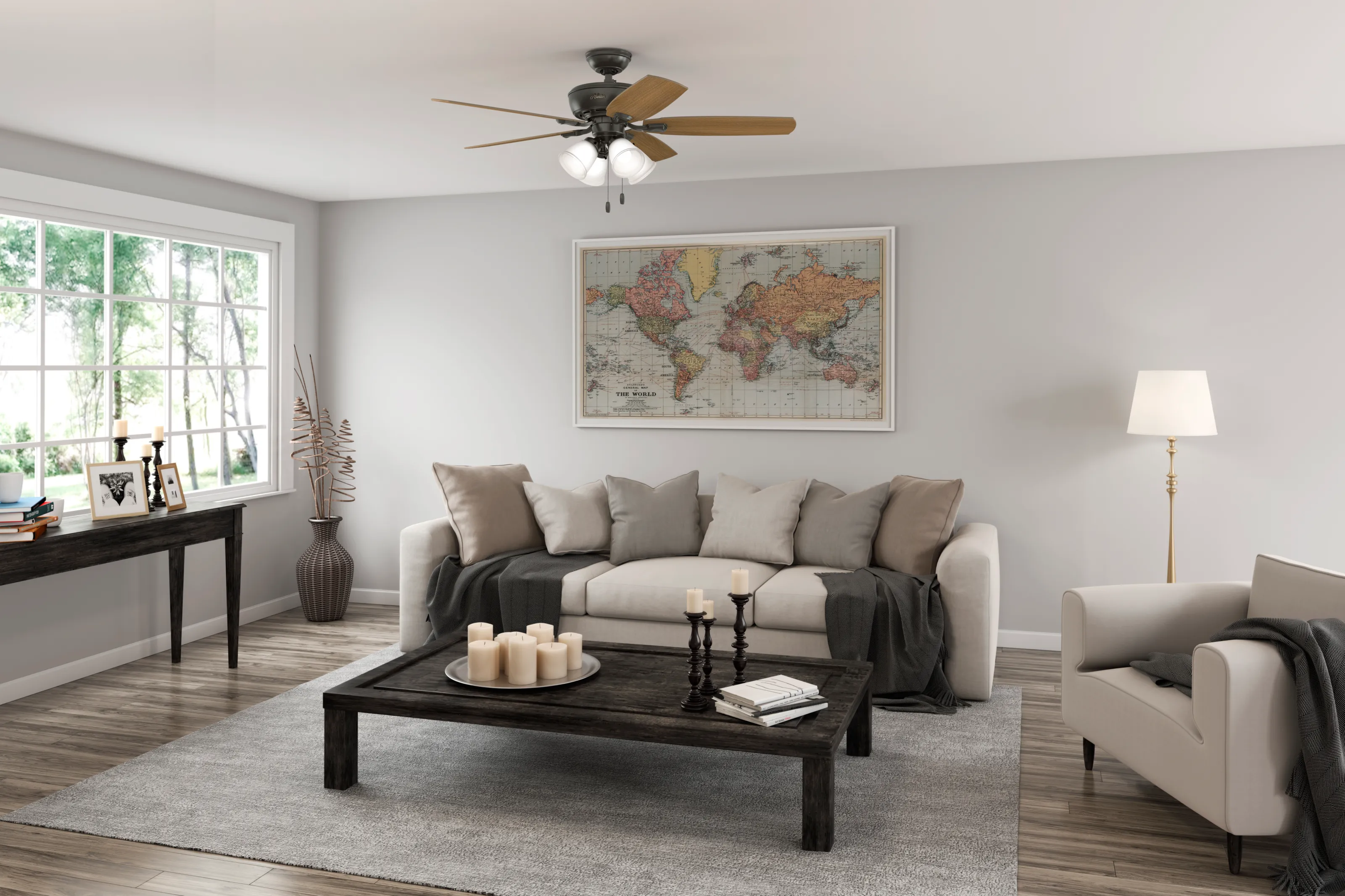 Amberlin 52" Ceiling Fan