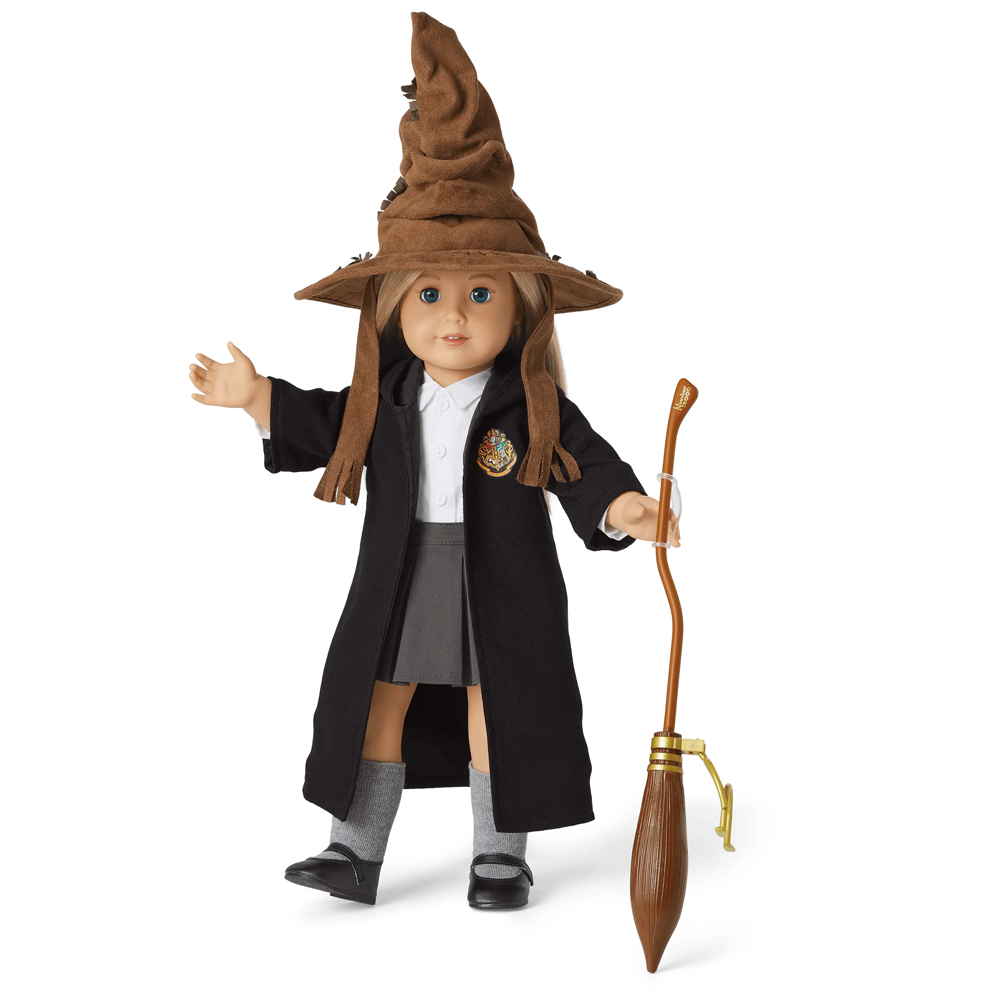 American Girl® Sorting Hat & Nimbus 2000™ for 18-inch Dolls