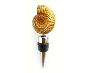 Ammonite Rustic Bottle Stopper