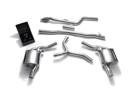 ARMYTRIX Stainless Steel Valvetronic Exhaust System Mercedes-Benz E200 | E250 | E300 W213 Coupe LHD 2016-2018