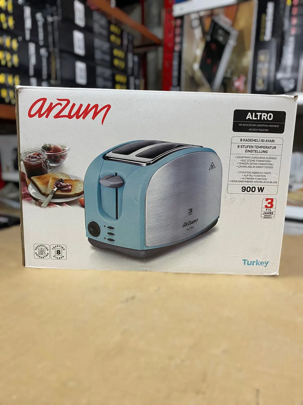 ARZUM Bread Toaster