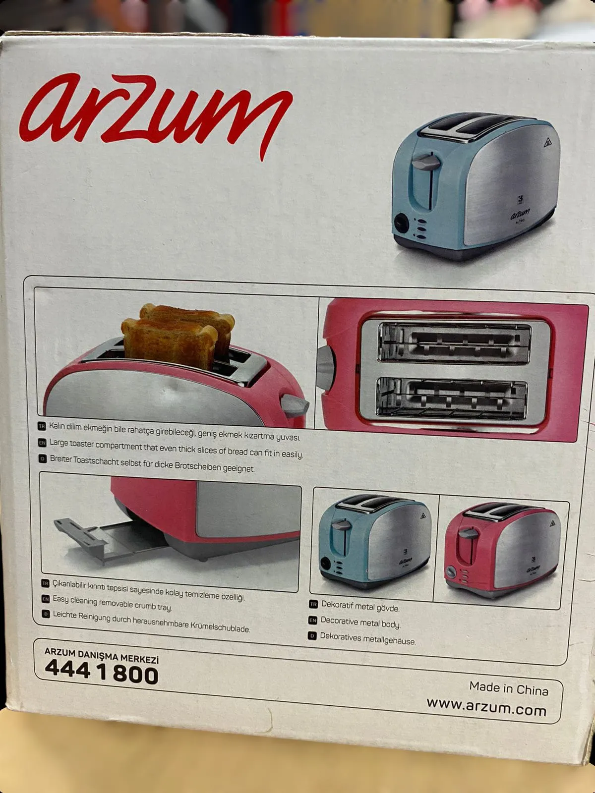 ARZUM Bread Toaster