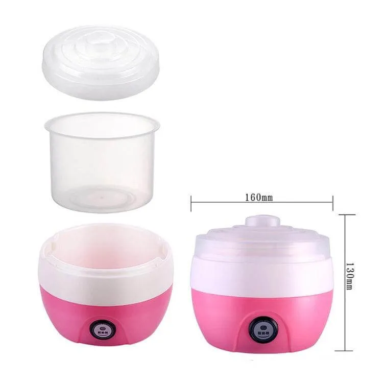 Automatic Electric Yogurt Maker Machine for DIY Healthy Yogurt - 1L Plastic Container, 220V