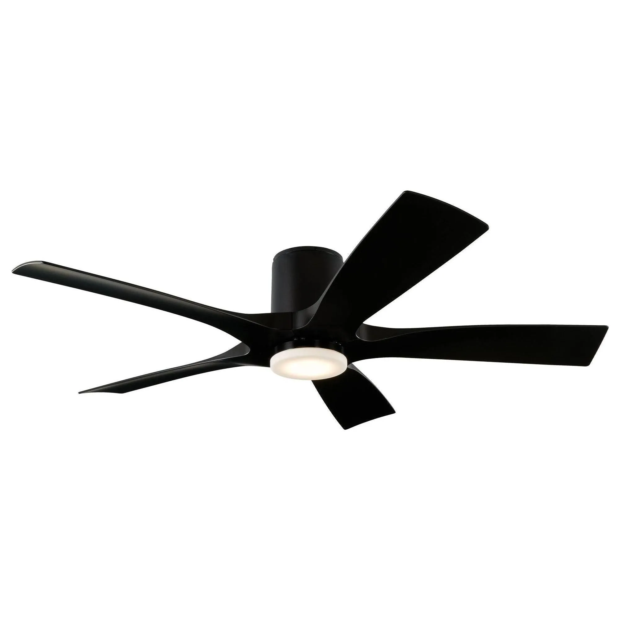 Aviator Indoor/Outdoor 5-Blade 54" Smart Flush Mount Ceiling Fan with Remote Control