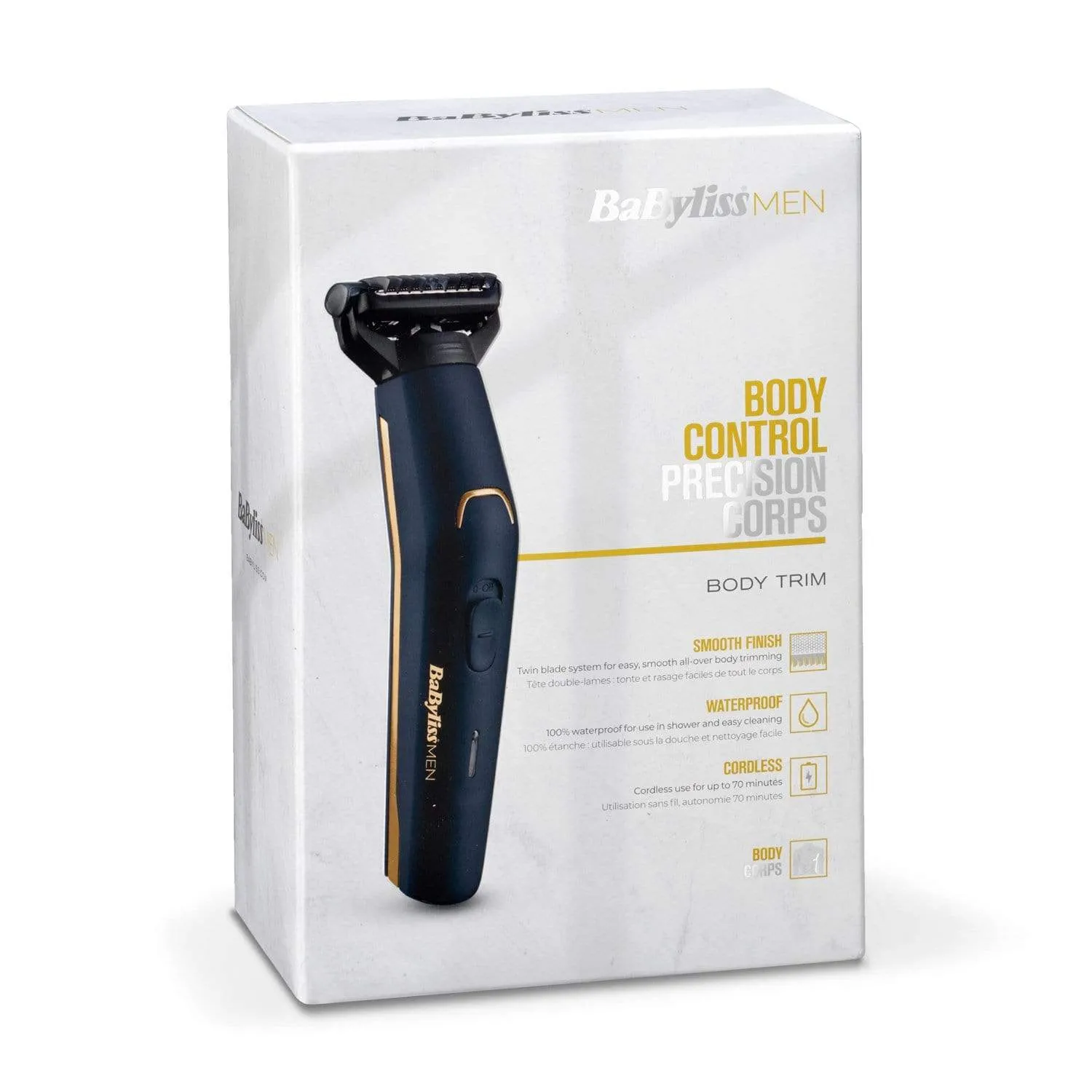 BaByliss Body Groomer 3 Combs