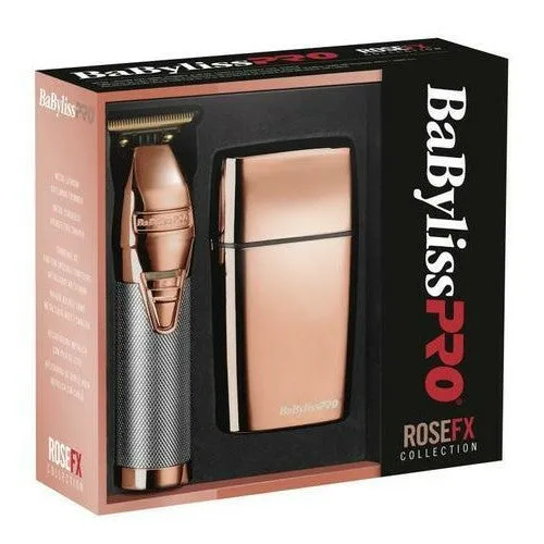 Babyliss Pro Rose Fx Trimmer & Shaver Combo