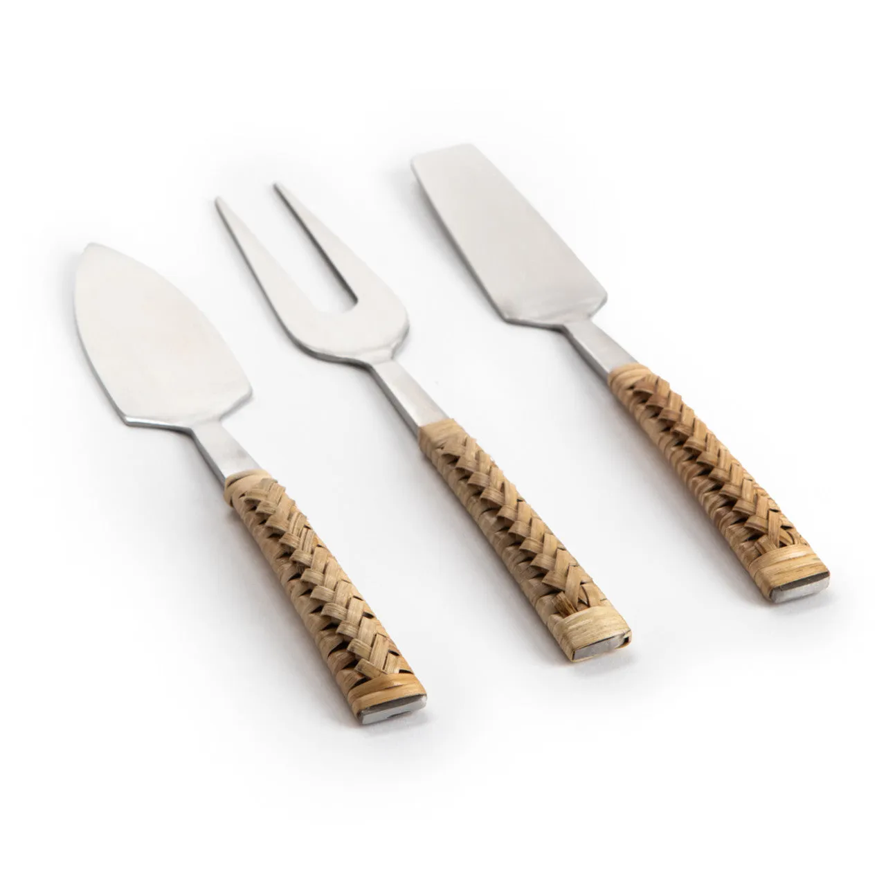 Bamboo Handle Cheese Servers