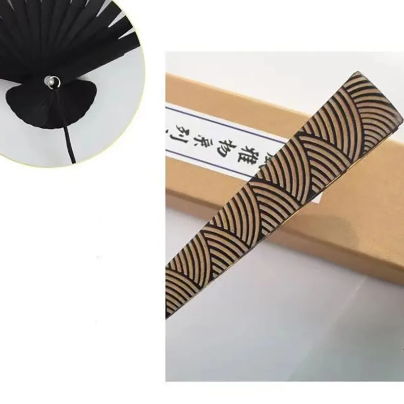 Bamboo Printed Japanese Hand Fans