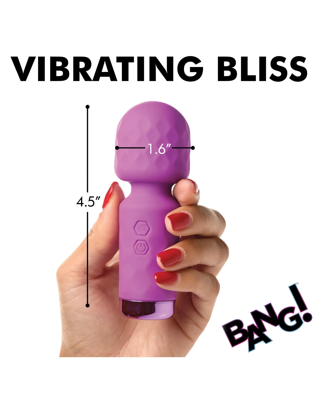 Bang! 10X Mini Silicone Wand