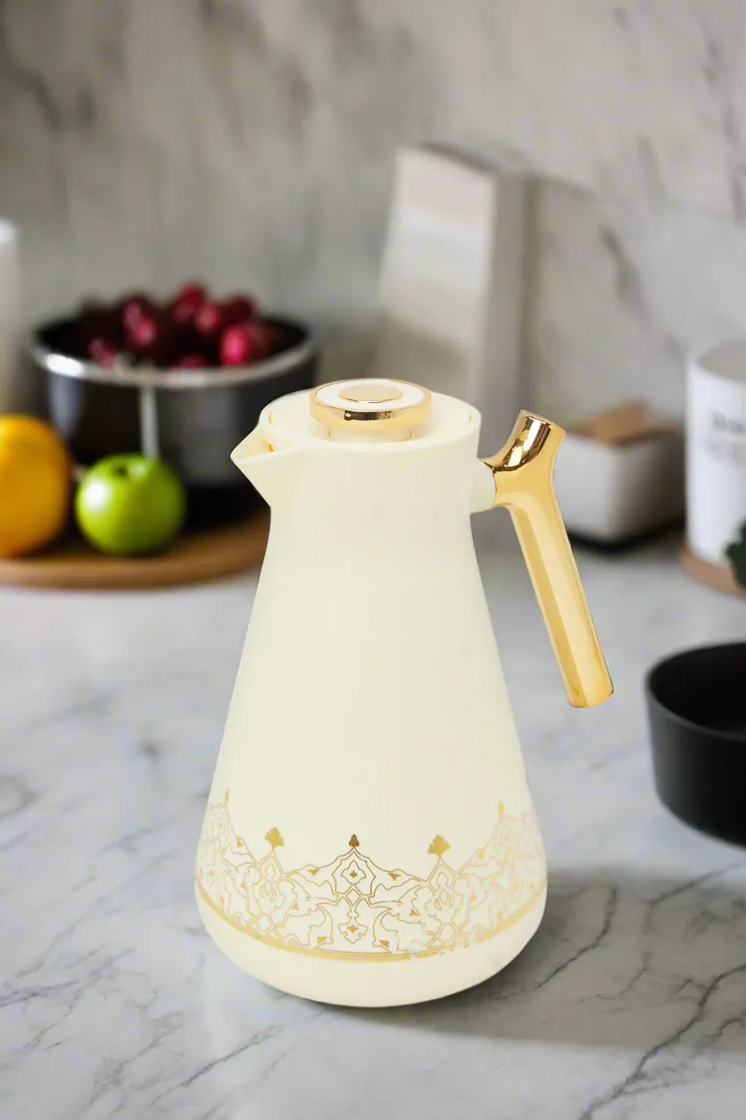 Beige Vaccuum Flask