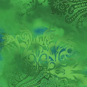 Blender Fabric, Green 2, Benartex Dreamscape Jade Green 5142