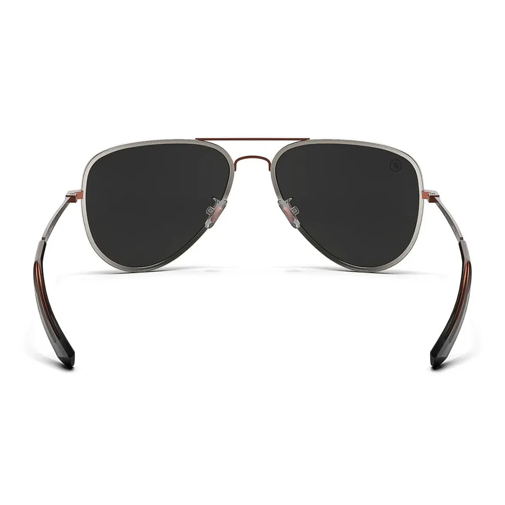 Blender Sunglasses - A-Series - Mojave Gold/Polarized Mirror