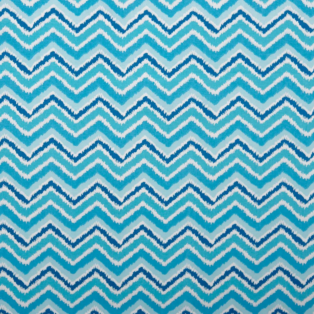 Blenders Cotton Print - Herringbone - Blue