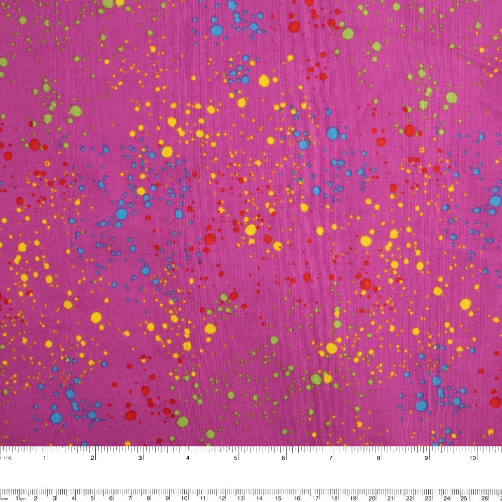 Blenders - Cotton Print - Spot - Pink