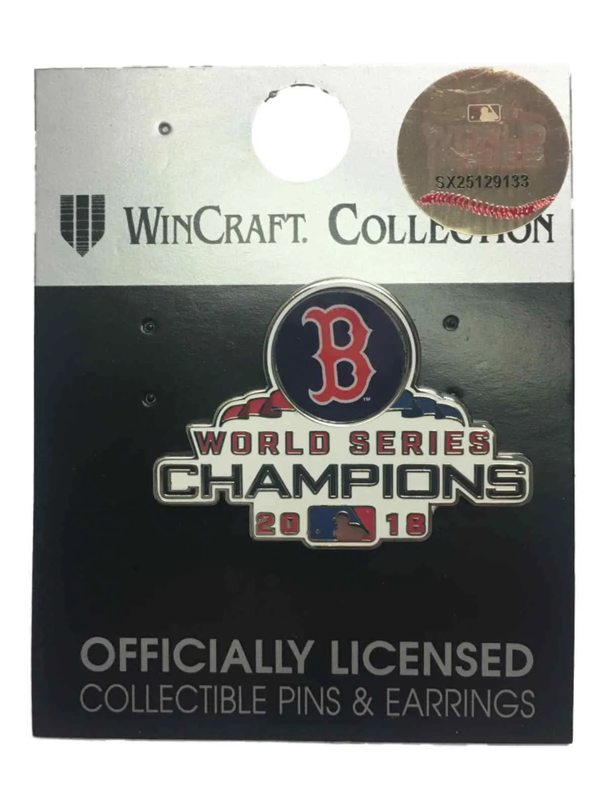 Boston Red Sox 2018 MLB World Series Champions WinCraft Metal Lapel Pin