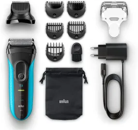 BRAUN - Electric Wet & Dry shaver & Beard Trimmer