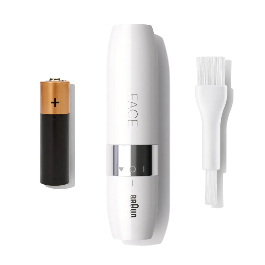 Braun Face Mini hair remover FS1000 with Smartlight, White