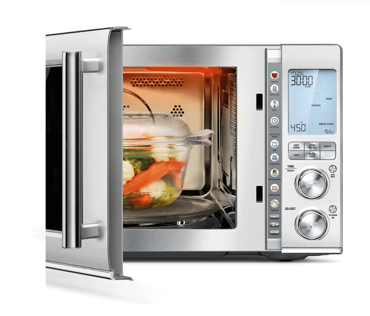 Breville Brushed Stainless Steel The Combi Wave 3 in 1 Microwave