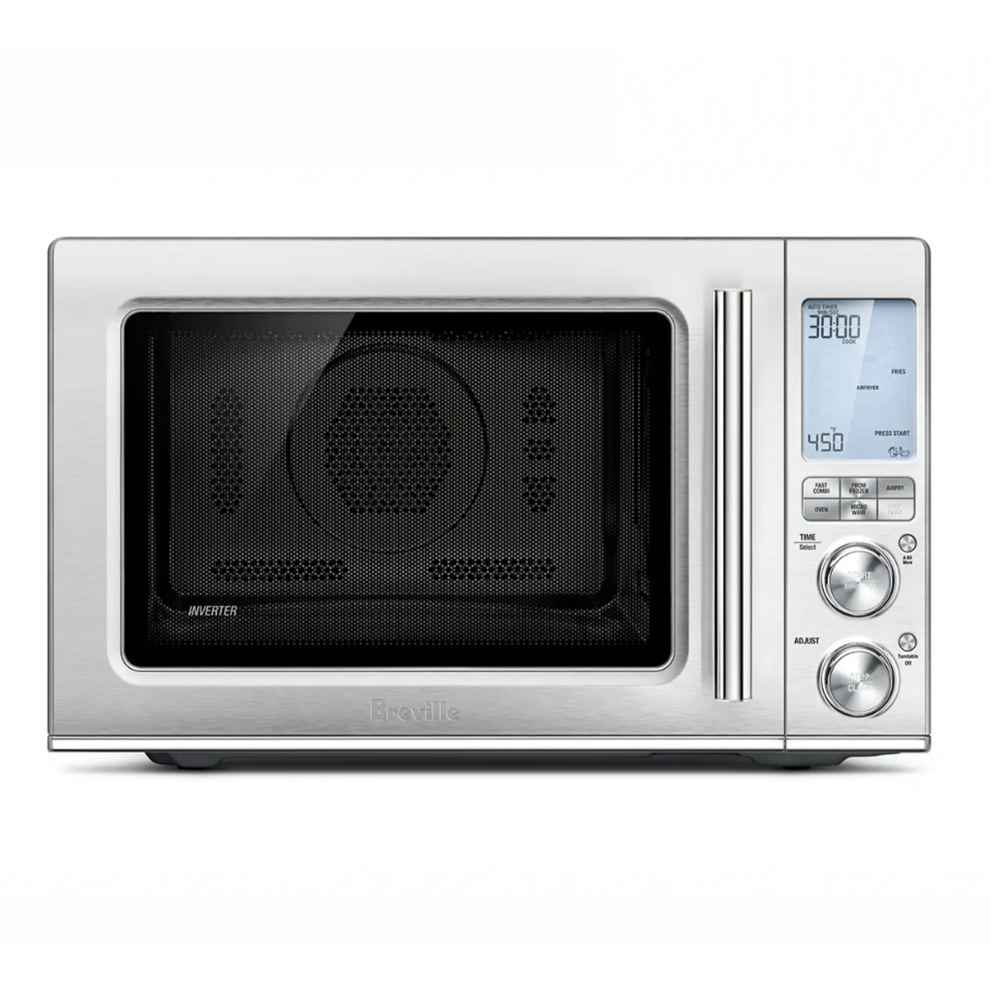 Breville Brushed Stainless Steel The Combi Wave 3 in 1 Microwave