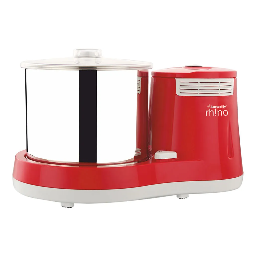 Butterfly Rhino Table Top Wet Grinder 2Litre Red