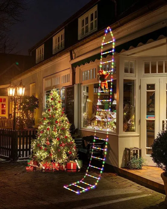 Christmas Holiday LED Solar Ladder Light #6995