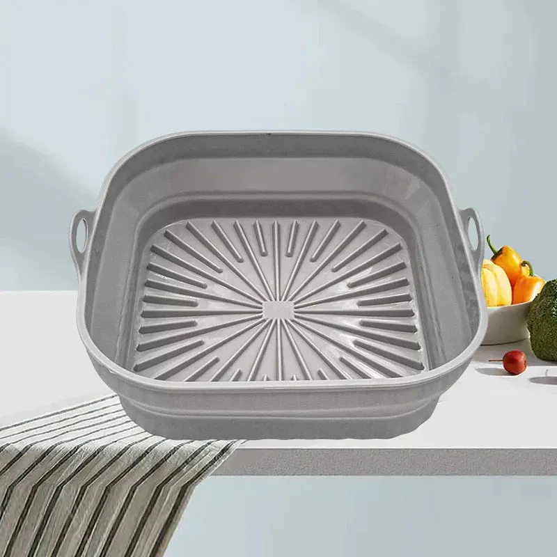 Collapsible Silicone Grill Pan