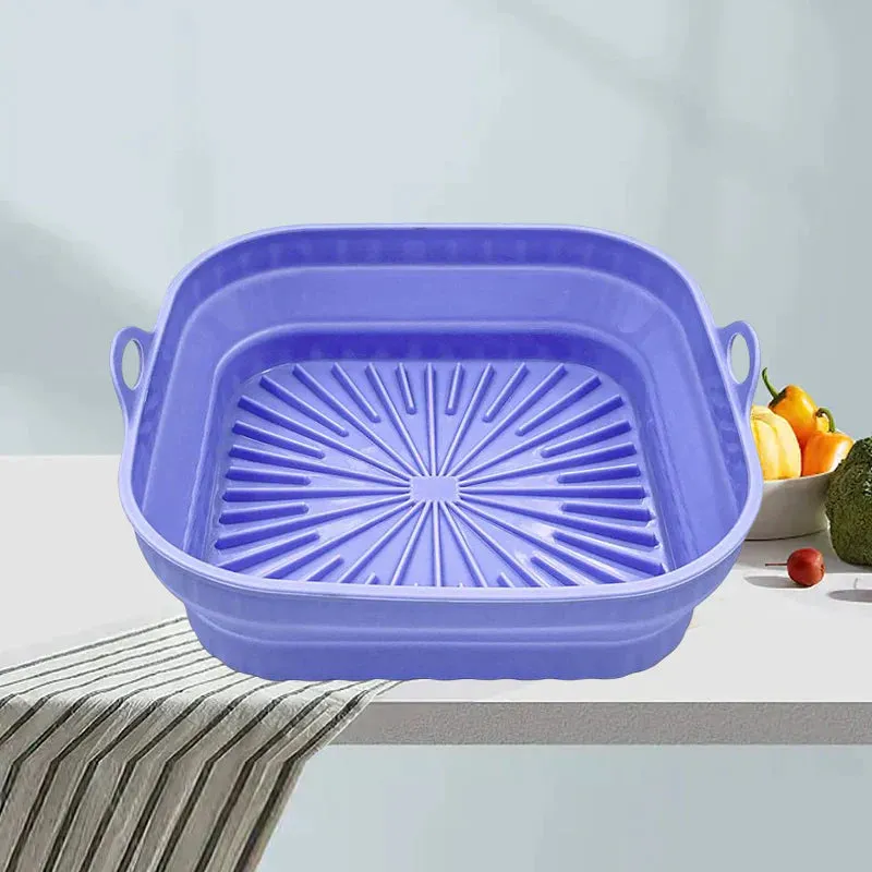 Collapsible Silicone Grill Pan