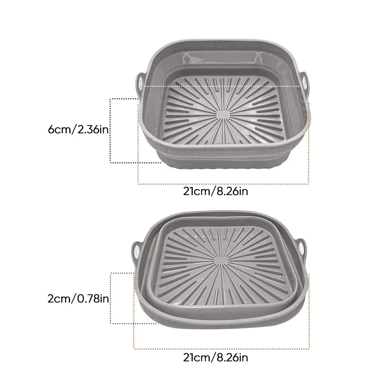 Collapsible Silicone Grill Pan