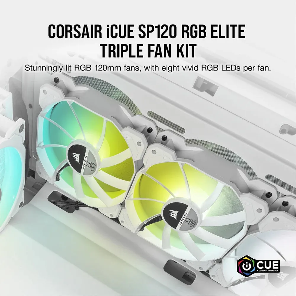 Corsair iCUE SP120 RGB Elite 120mm Performance Fan