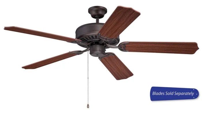 Craftmade C52ABZ - 52 Inch Ceiling Fan, Blade Options Aged Bronze Brushed