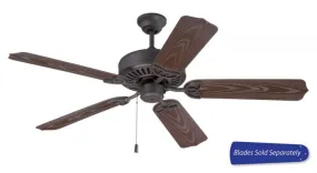 Craftmade OPXL52FB - 52 Inch Ceiling Fan, Blade Options Flat Black