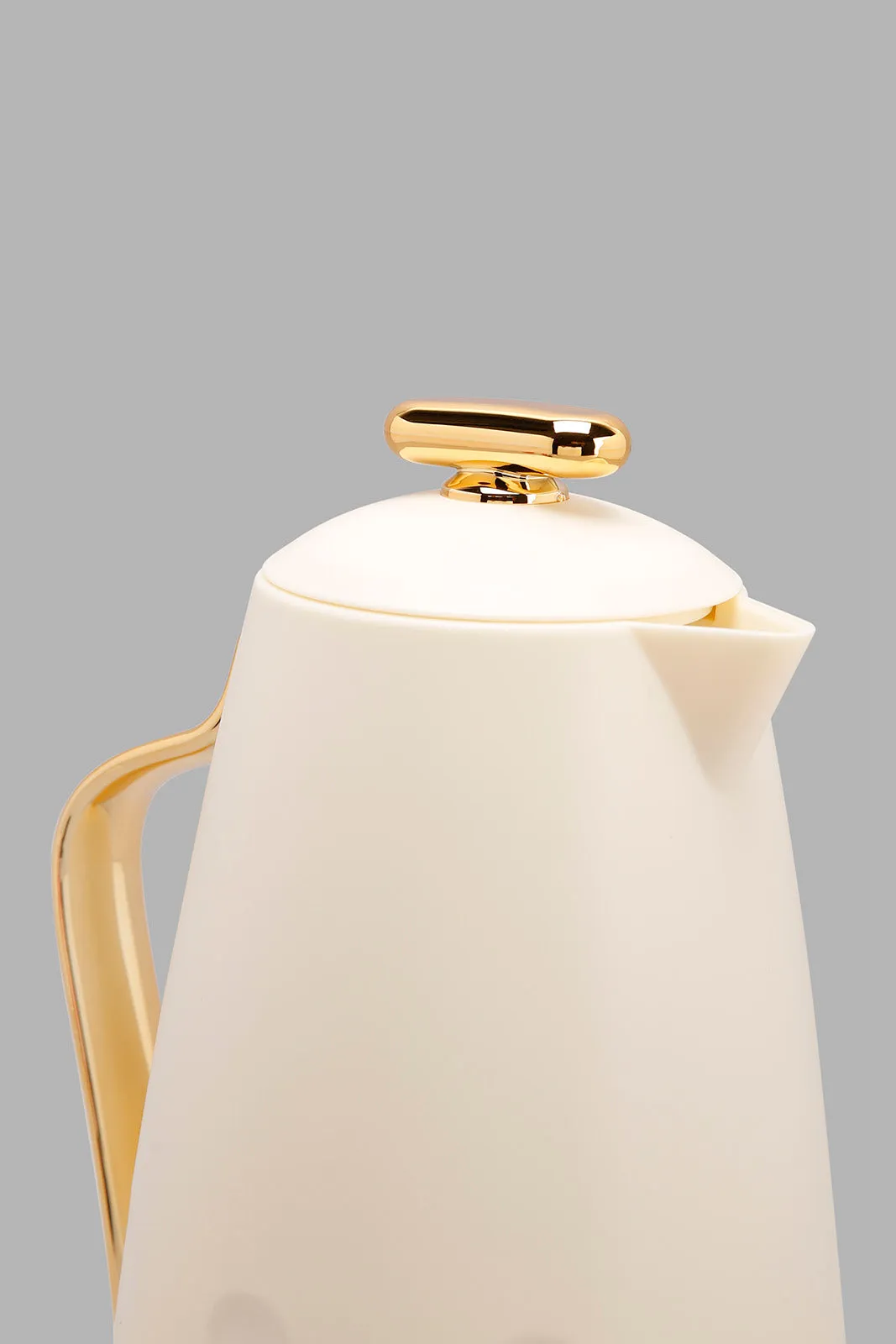 Cream Vacuum Flask (1.0 Liter)