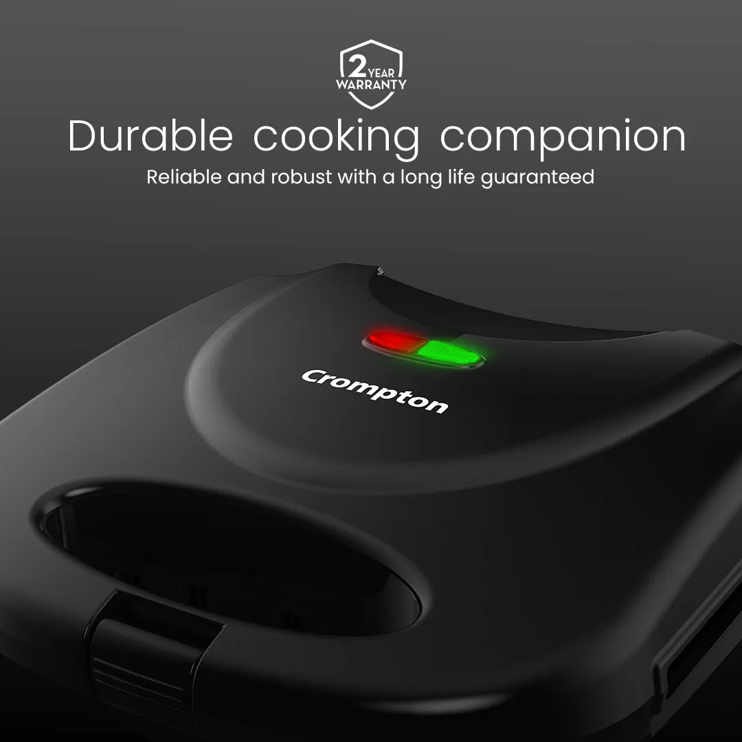 Crompton InstaServe Grill Sandwich Maker | 800 Watts