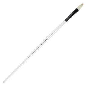 Daler Rowney Graduate Brush Long Handle Bristle Filbert 4x9mm