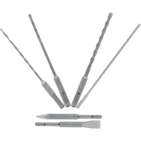 Diablo Rebar Demon SDS-Plus 4-Cutter Carbide Head Masonry Drill Bit Set (6-Piece)