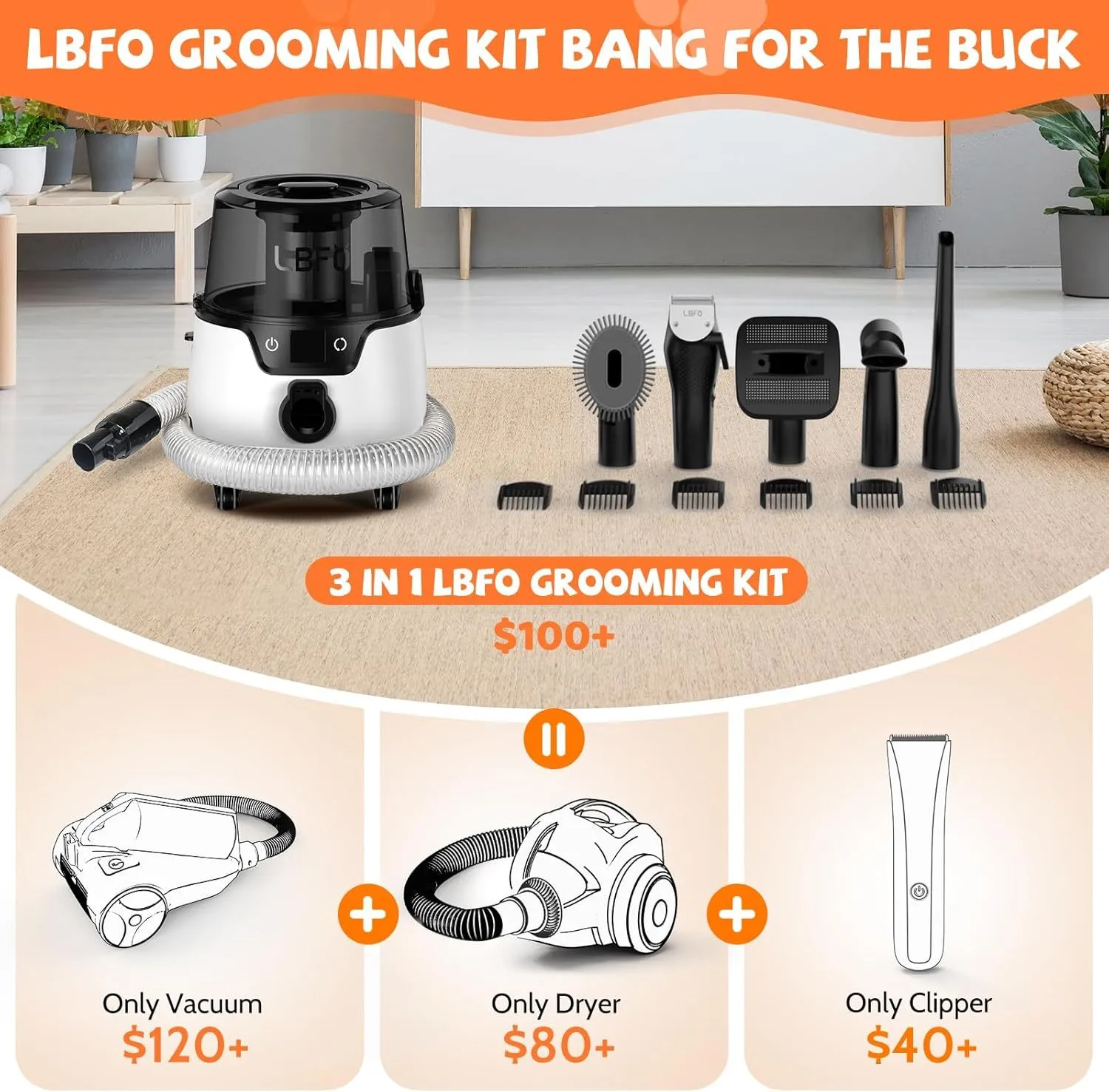 Dog Grooming Vacuum